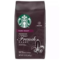 Starbucks French Roast Coffee, Dark Roast, Ground , 12 Ounce