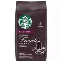 Starbucks French Roast Coffee, Dark Roast, Ground , 12 Ounce