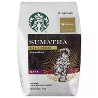 Starbucks Sumatra Dark Roast Coffee, Ground, 12 Ounce