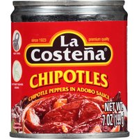 La Costena Chipotle Peppers In Adobo Sauce, 7 Ounce