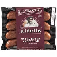 Aidells Pork Sausage, Cajun Style, Andouille, 12 Ounce