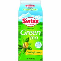 Swiss Premium Green Tea with Ginseng & Honey, 64 Ounce