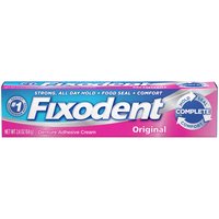 Fixodent Denture Adhesive Cream, Original, 2.4 Ounce