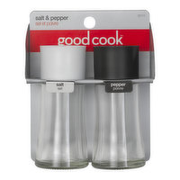 GoodCook Salt & Pepper Set Glass, 2 Ounce
