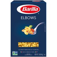 Barilla Pasta, Elbows, 16 Ounce