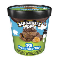 Ben & Jerry's Peanut Butter Over The Top, 15.2 Ounce