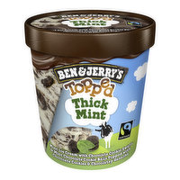 Ben & Jerry's Topped Thick Mint, 15.2 Ounce