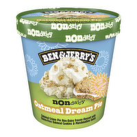 Ben & Jerry's Non-Dairy Oatmeal Dream Pie Frozen Dessert, 16 Ounce