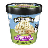 Ben & Jerry's Churray For Churros! Cinnamon Ice Cream, 16 Ounce