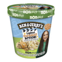 Ben & Jerry's Non-Dairy Lights Caramel Action Frozen Dessert, 16 Ounce