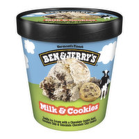 Ben & Jerry's Milk and Cookies Ice Cream, 16 Oz, 16 Ounce