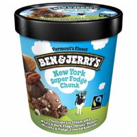 Ben & Jerry's Ice Cream, New York Super Fudge Chunk, 16 Ounce