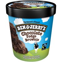 Ben & Jerry Ice Cream, Chocolate Fudge Brownie, 16 Ounce