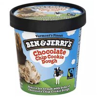 Ben & Jerry's Ice Cream, Chocolate Chip Cookie Dough, 16 Ounce