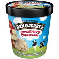 Ben & Jerry's Ice Cream, Strawberry Cheesecake, 16 Ounce