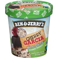 Ben & Jerry's Non-Dairy Ice Cream, Cherry Garcia, 16 Ounce