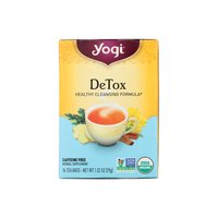 Yogi Wellness Organic Tea, Detox, 16 Each