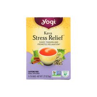 Yogi Wellness Tea, Kava Stress Relief, 16 Each