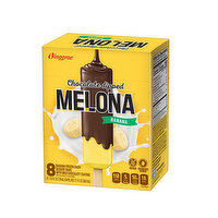 Melona Bar Banana Chocolate Dipped, 8 Each