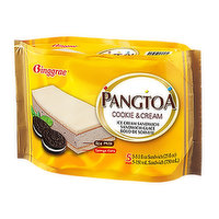 Pangtoa Ice Cream Sandwich Cookies & Cream, 4 Each