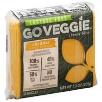 Go Veggie! Veggie Cheese Slices, 7.3 Ounce