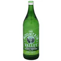 Mountain Valley Sparkling Water Lime, 1 Litre