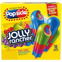 Popsicle Jolly Rancher Ice Pops, 18 Each