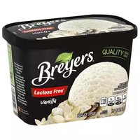 Breyers Vanilla Light Ice Cream, Lactose Free, 48 Ounce