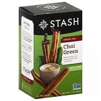 Stash Green Tea, Chai Green, 20 Each