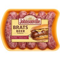 Johnsonville Beer Brats, 19 Ounce