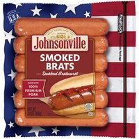 Johnsonville Smoked Brats, 14 Ounce