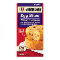 Jimmy Dean Egg Bites Meat Lovers Frozen Breakfast, 4 Ounce