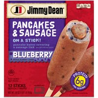 Jimmy Dean Pancakes and Sausage, Blueberry, 30 Ounce