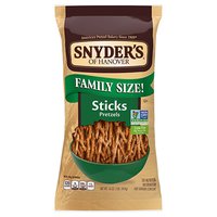 Snyder's Pretzel Sticks, Family Size, 16 Ounce