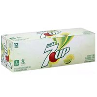 Diet 7-Up, Cans (Pack of 12), 144 Ounce