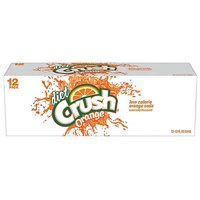 Crush Diet Orange, Cans (Pack of 12), 144 Ounce