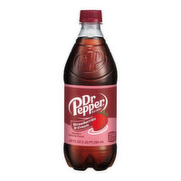 Dr Pepper Strawberries and Cream Soda, 20 Ounce