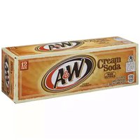 A&W Cream Soda, Cans (Pack of 12), 144 Ounce