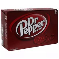 Dr. Pepper, Cans (Pack of 24), 288 Ounce