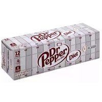 Diet Dr. Pepper, Cans (Pack of 12), 144 Ounce