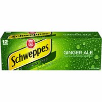 Schweppes Ginger Ale, Cans (Pack of 12), 144 Ounce