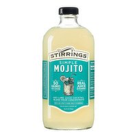 Stirrings Cocktail Mix, Simple Mojito, 750 Millilitre