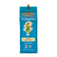 Kauai Coffee Vanilla Macadamia Nut Ground Coffee, 7 Ounce