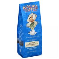 Kauai Coffee, Vanilla Mac Nut, Ground, 7 Ounce