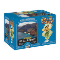 Kauai Coffee Na Pali Coast Dark Roast Coffee Pods, 12 Each