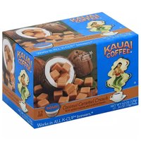 Kauai Coffee Pods, Coconut Caramel Crunch , 12 Each