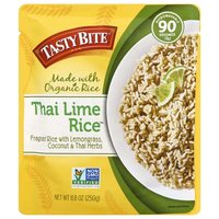 Tasty Bite Organic Thai Rice, Lime, 8.8 Ounce