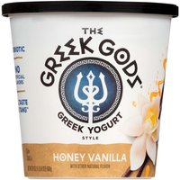 The Greek Gods Greek Style Yogurt, Honey Vanilla, 24 Ounce