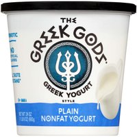 The Greek Gods Greek Style Plain Nonfat Yogurt, 24 Ounce
