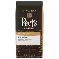 Peet's Coffee Big Bang Medium Roast Coffee, Whole Bean, 10.5 Ounce